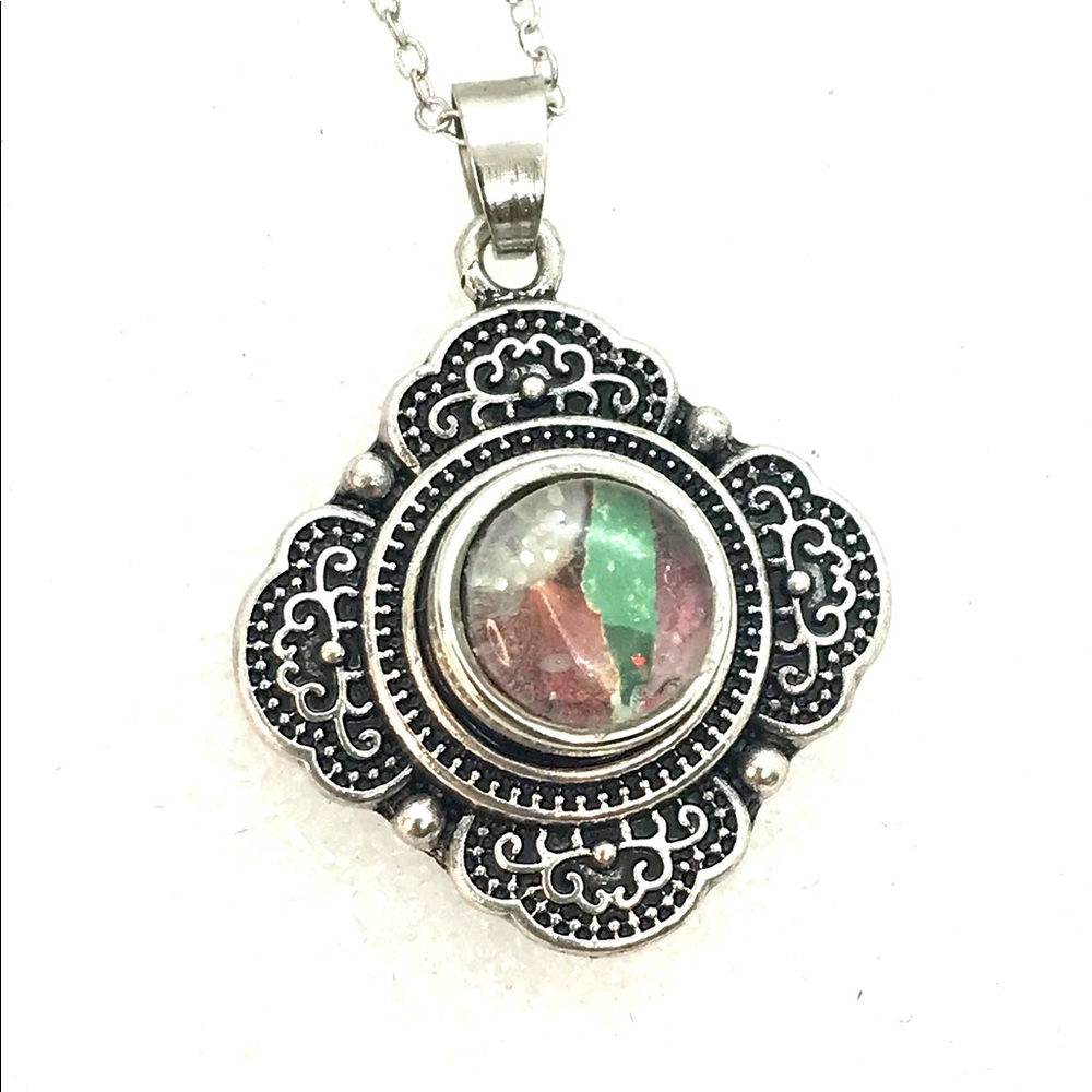 Necklace With handmade 12mm snap SN12